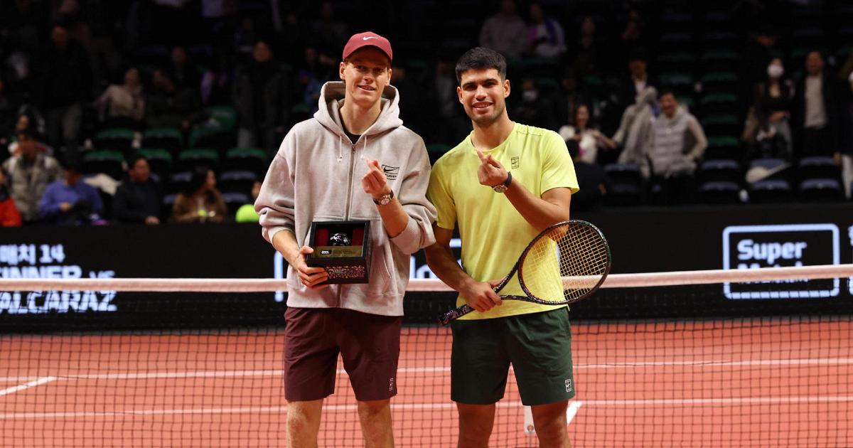 Alcaraz e Sinner in Corea del Sud