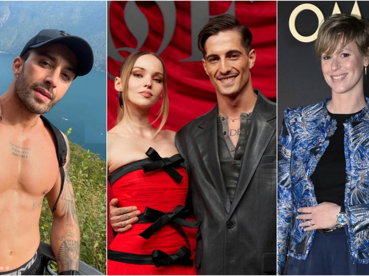 Damiano David si sposa (con Dove), Federica Pellegrini gelosissima, Andrea Iannone e il gesto verso Belen