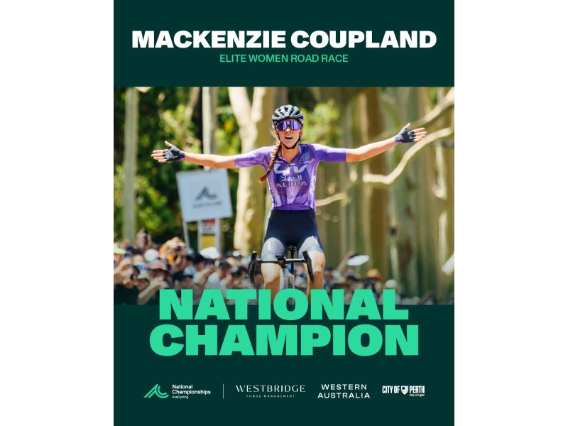 AUSTRALIA. COUPLAND (LIV ALULA JAYCO) ANTICIPA ROSEMAN-GANNON E BRADBURY