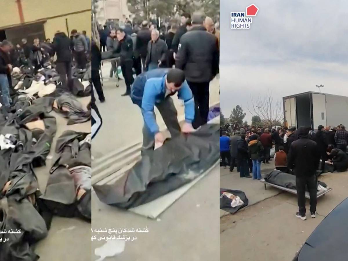 Khamenei elogia i raduni pro-regime: "Monito agli Usa". Foto choc, file di corpi nei sacchi neri: "Almeno 648 morti". Gli Usa: "Trump valuta anche opzione raid"