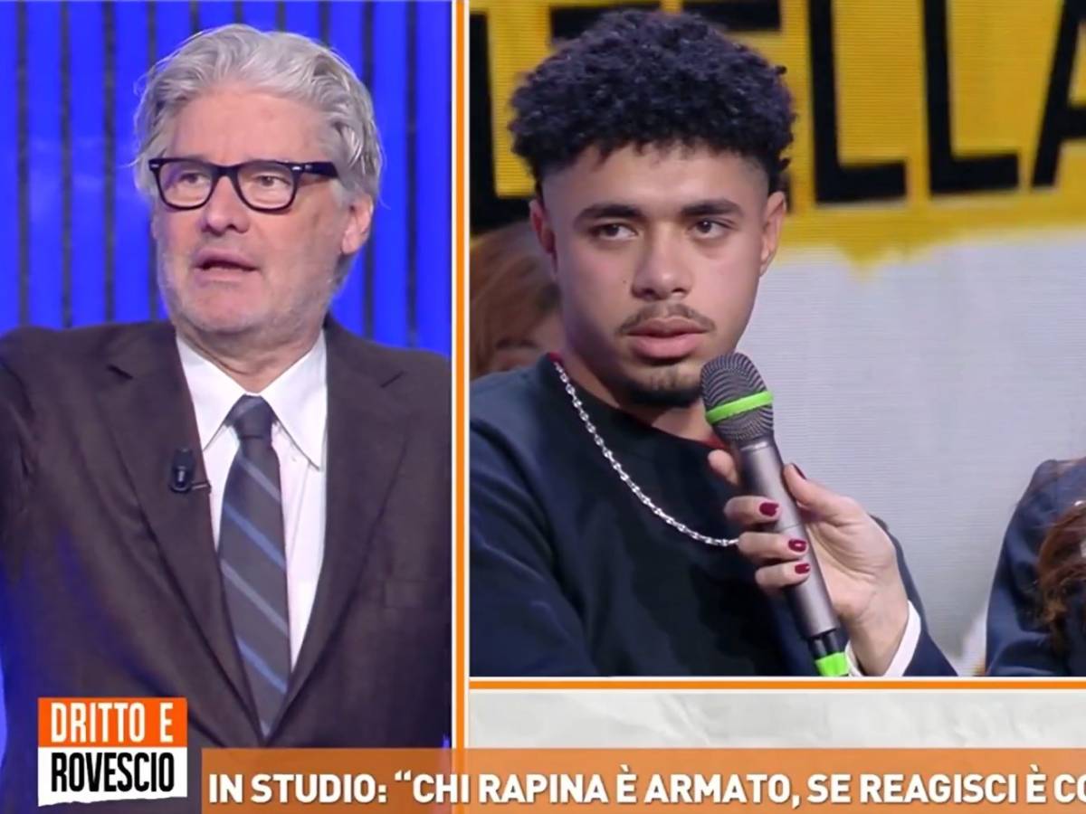 "Poteva farsi i c... suoi". E Del Debbio silura Momo: lo scontro a Dritto e Rovescio