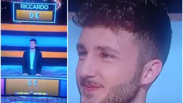 Il colpo di scena di Riccardo, il concorrente più vincente della Ruota della Fortuna. Gerry Scotti incredulo