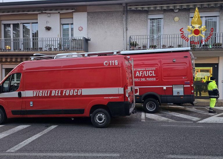 Vigili del fuoco alla ricerca di Annabella Martinelli