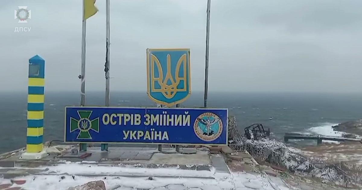 L'Isola dei Serpenti nel Mar Nero, Ucraina