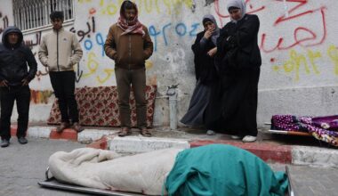 decessi per le strade di Gaza