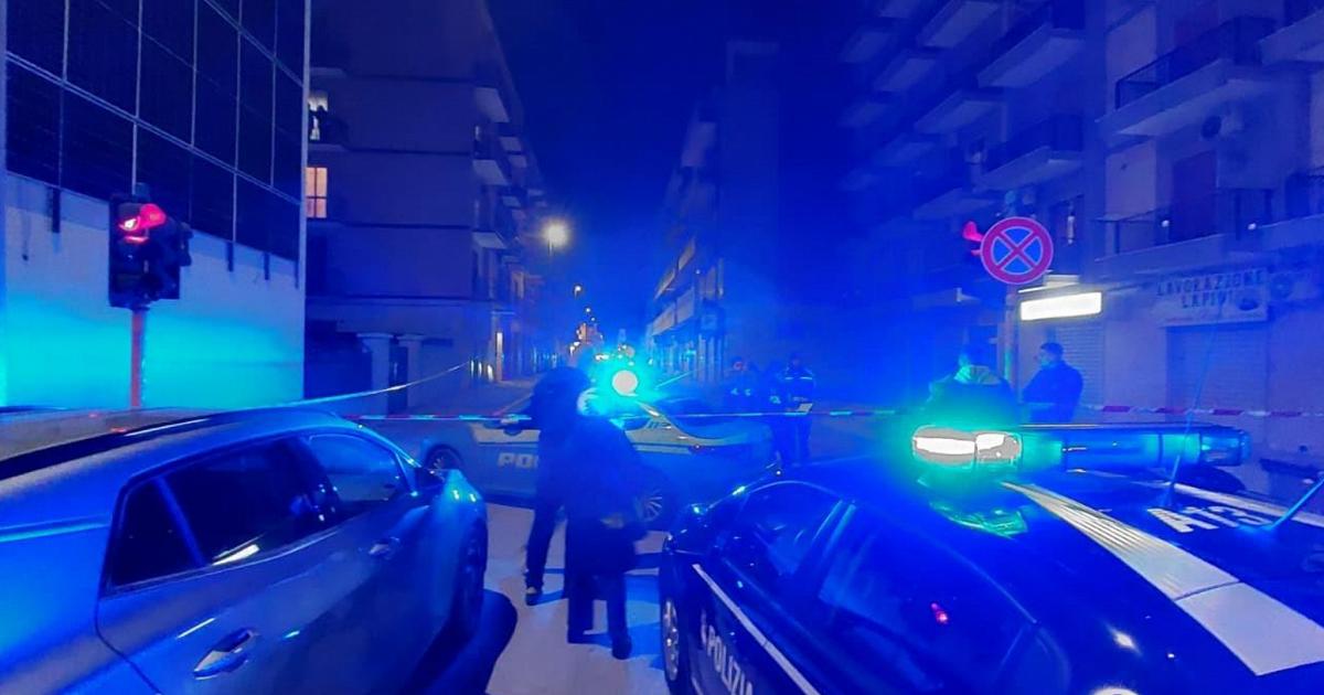 La via dove è avvenuta la sparatoria