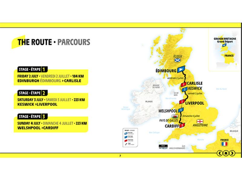 TOUR DE FRANCE 2027. TUTTI A BORDO DEL CARDIFF EXPRESS...