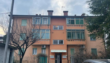 L'abitazione dei coniugi a Pordenone