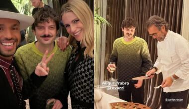 al party di compleanno Michelle Hunziker, Massimo Boldi e tanti amici vip