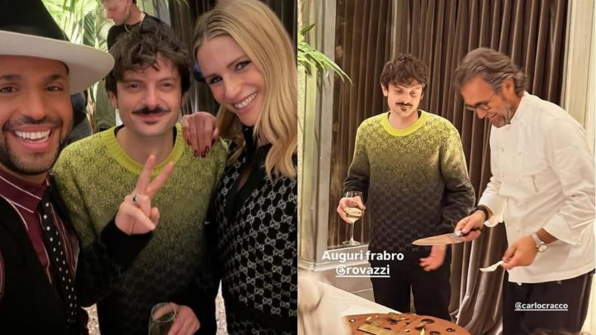 al party di compleanno Michelle Hunziker, Massimo Boldi e tanti amici vip