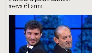 Morto Enrico De Martino, il papà di Stefano - YouTube