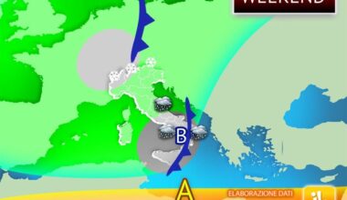 Sabato con piogge battenti su queste Regioni, poi la sorpresa di Domenica. Le Previsioni