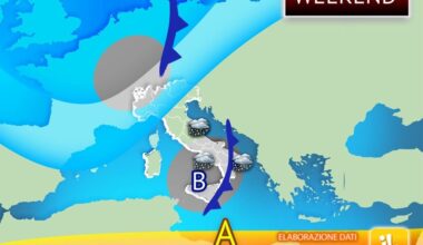 nuova perturbazione in transito, ma per Domenica c'è una novità. Le Previsioni