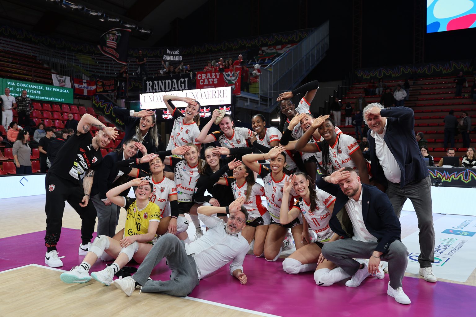 Cuneo vince in tre set – Lega Pallavolo Serie A Femminile