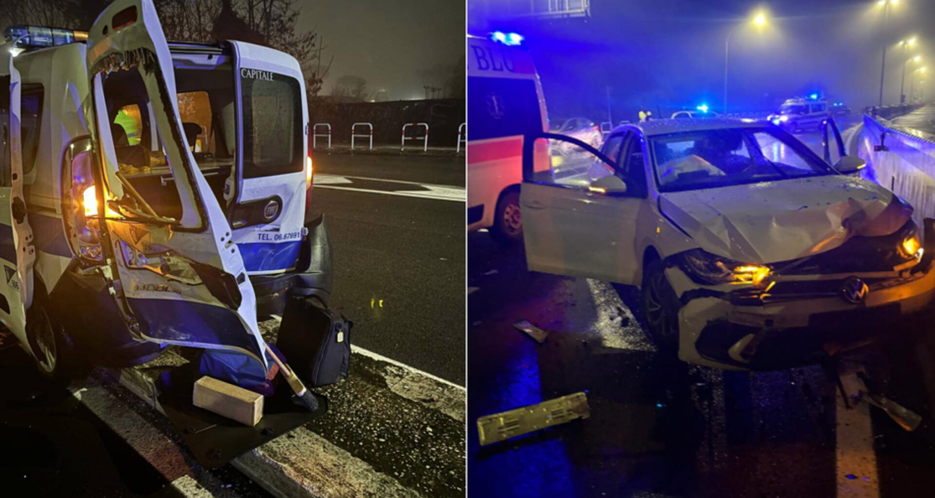 Strage sfiorata sulla Tangenziale, 29enne ubriaca travolge il furgone della polizia locale - la Repubblica