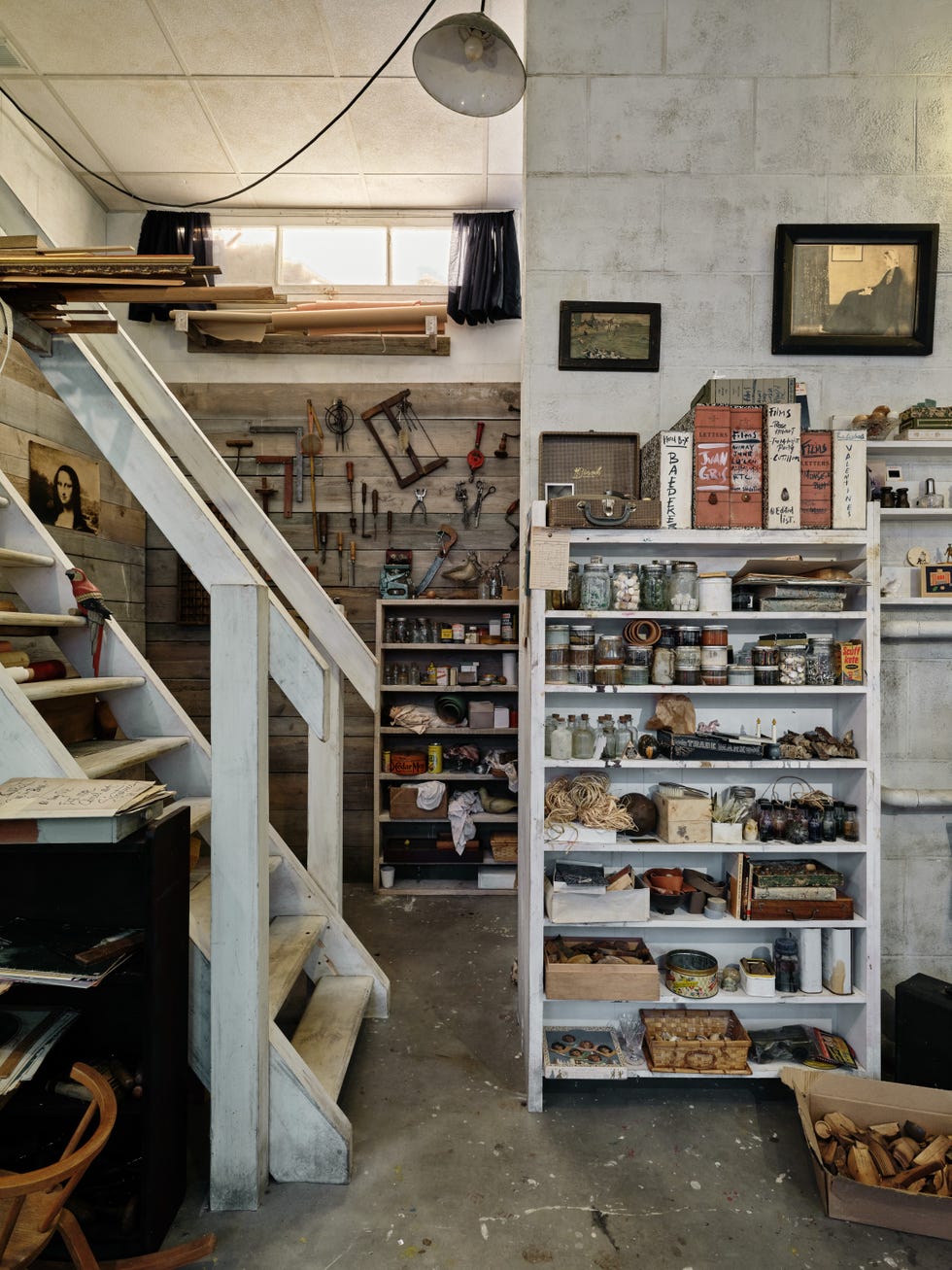 the house on utopia parkway: joseph cornell's studio re created by wes anderson