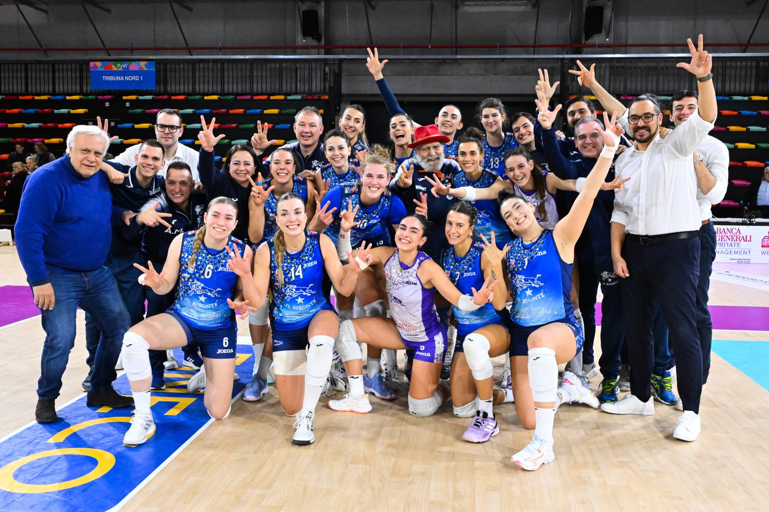Il Bisonte fa il bis e conquista tre punti anche nello scontro salvezza contro Cuneo – Lega Pallavolo Serie A Femminile