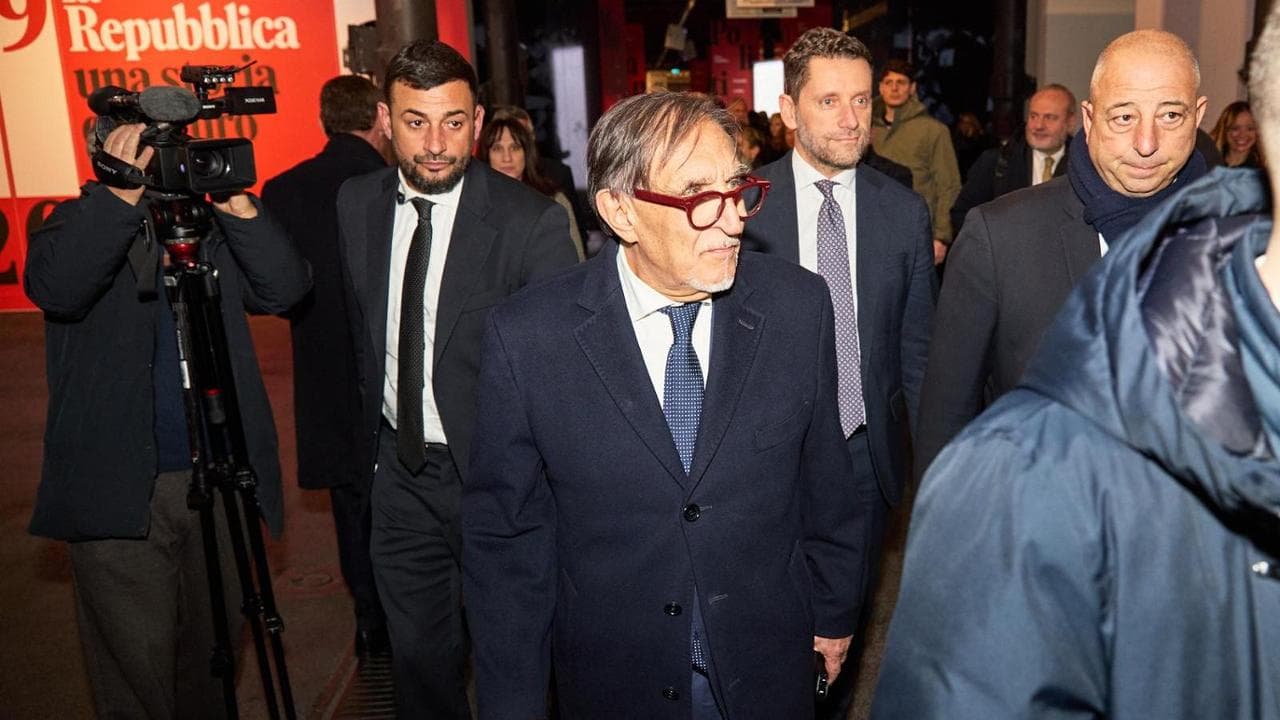 Il presidente del Senato, Ignazio La Russa