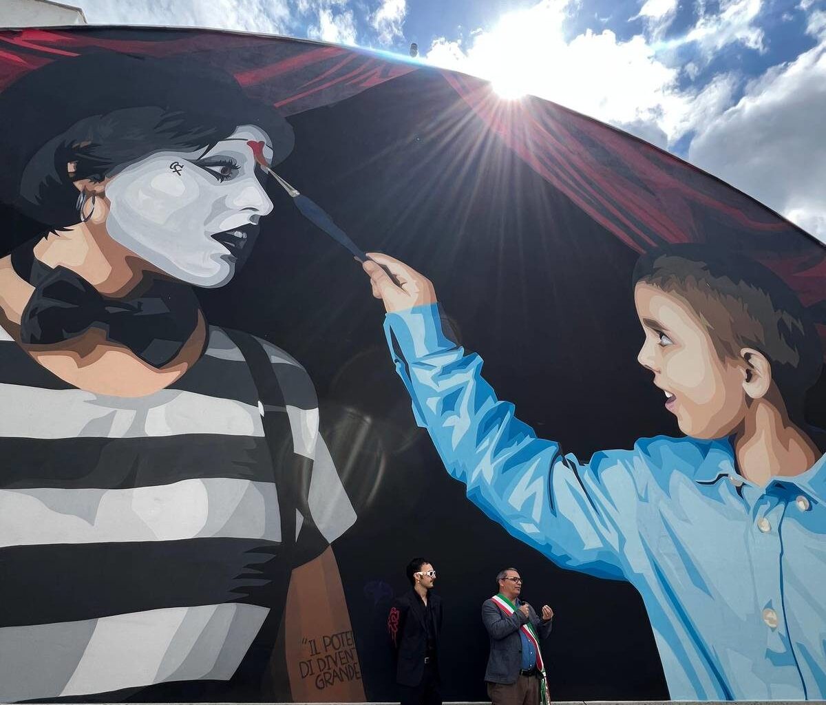 “Spiegare il Colore”, il murale di Faziarte realizzato a Blera, candidato come migliore al mondo