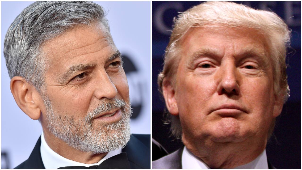 George Clooney e famiglia ottengono la cittadinanza francese e Trump risponde a modo suo