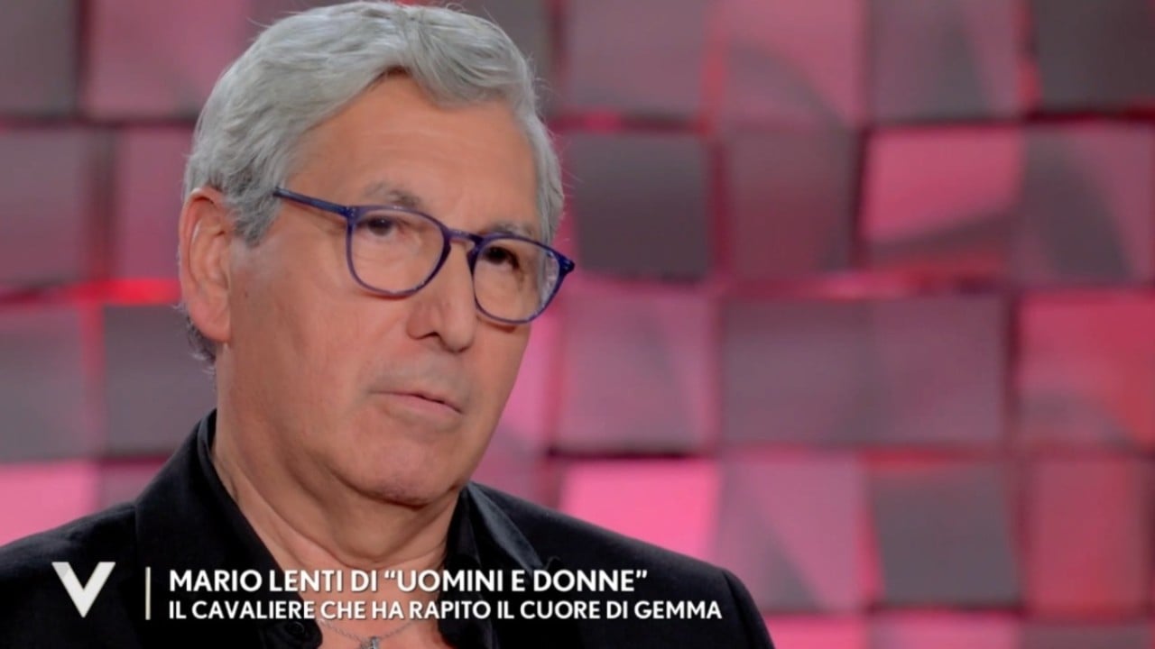 Uomini e Donne, Mario Lenti ospite a Verissimo: "Gemma? È brutto vederla soffrire mi fa tenerezza"