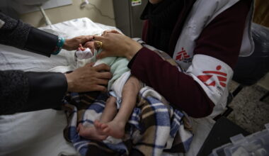Mohammad Hannoun durante una manifestazione per la Palestina a Milano Foto Marco Ottico/Lapresse