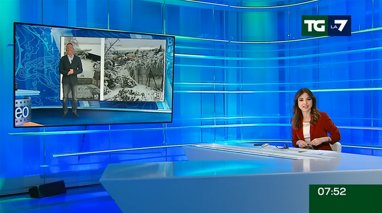 3Bmeteo: tre nuove rubriche quotidiane su La7 al mattino.