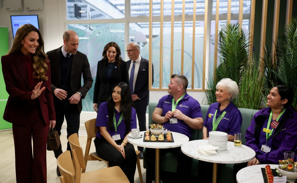 The Prince and Princess of Wales Visit Charing Cross Hospital