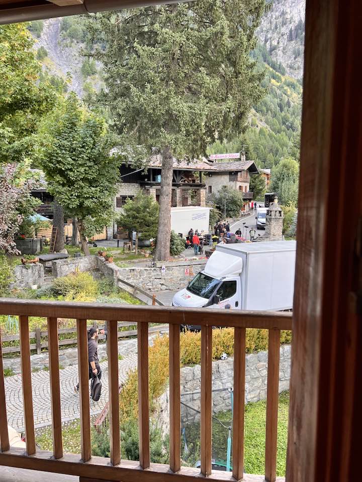 Riprese di Bianco di Daniele Vicari - Foto Natalia Guglielmo