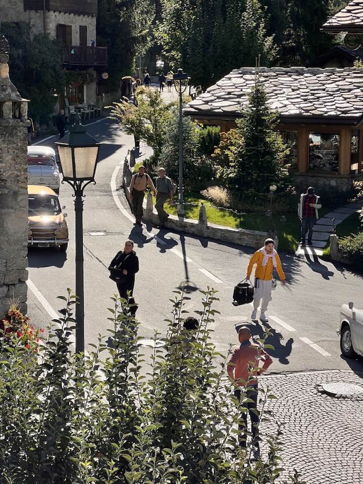 Riprese di Bianco di Daniele Vicari - Foto Natalia Guglielmo