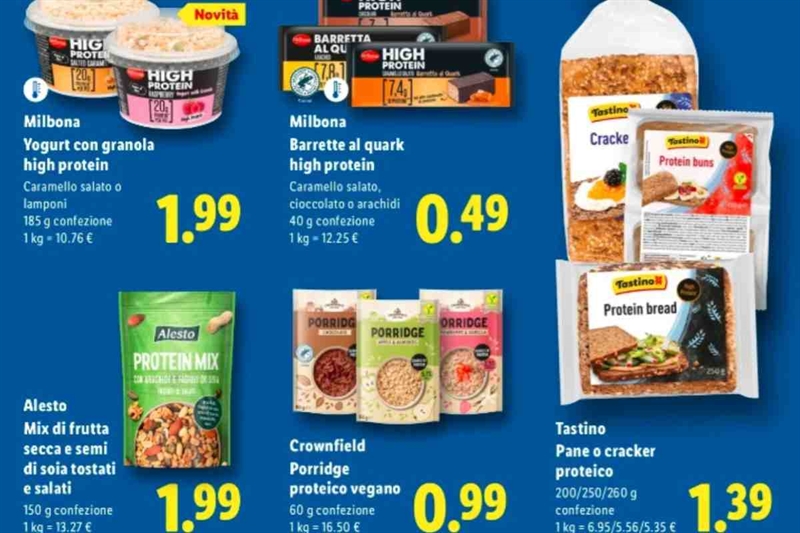 prodotti volantino lidl 