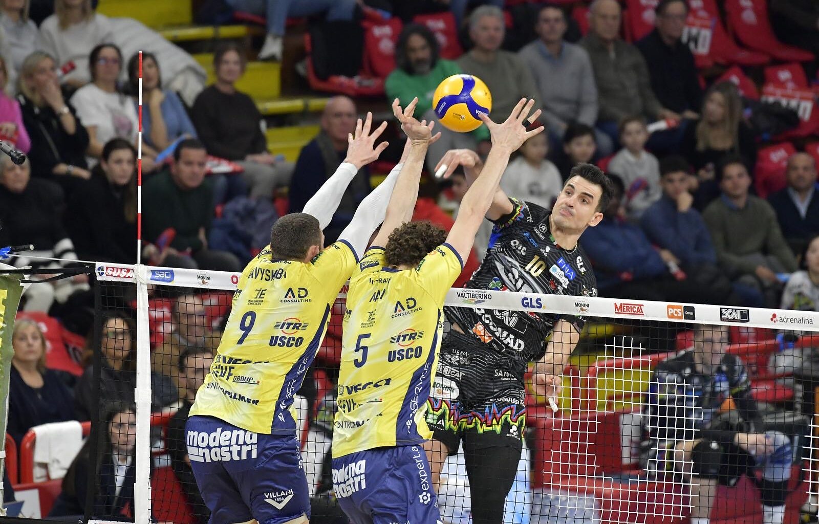 Sir Susa Scai Perugia-Valsa Group Modena 3-1: le pagelle del match