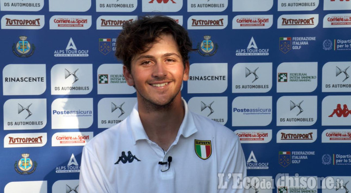 Golf, un grande traguardo: il pinerolese Pietro Boeris diventa professionista