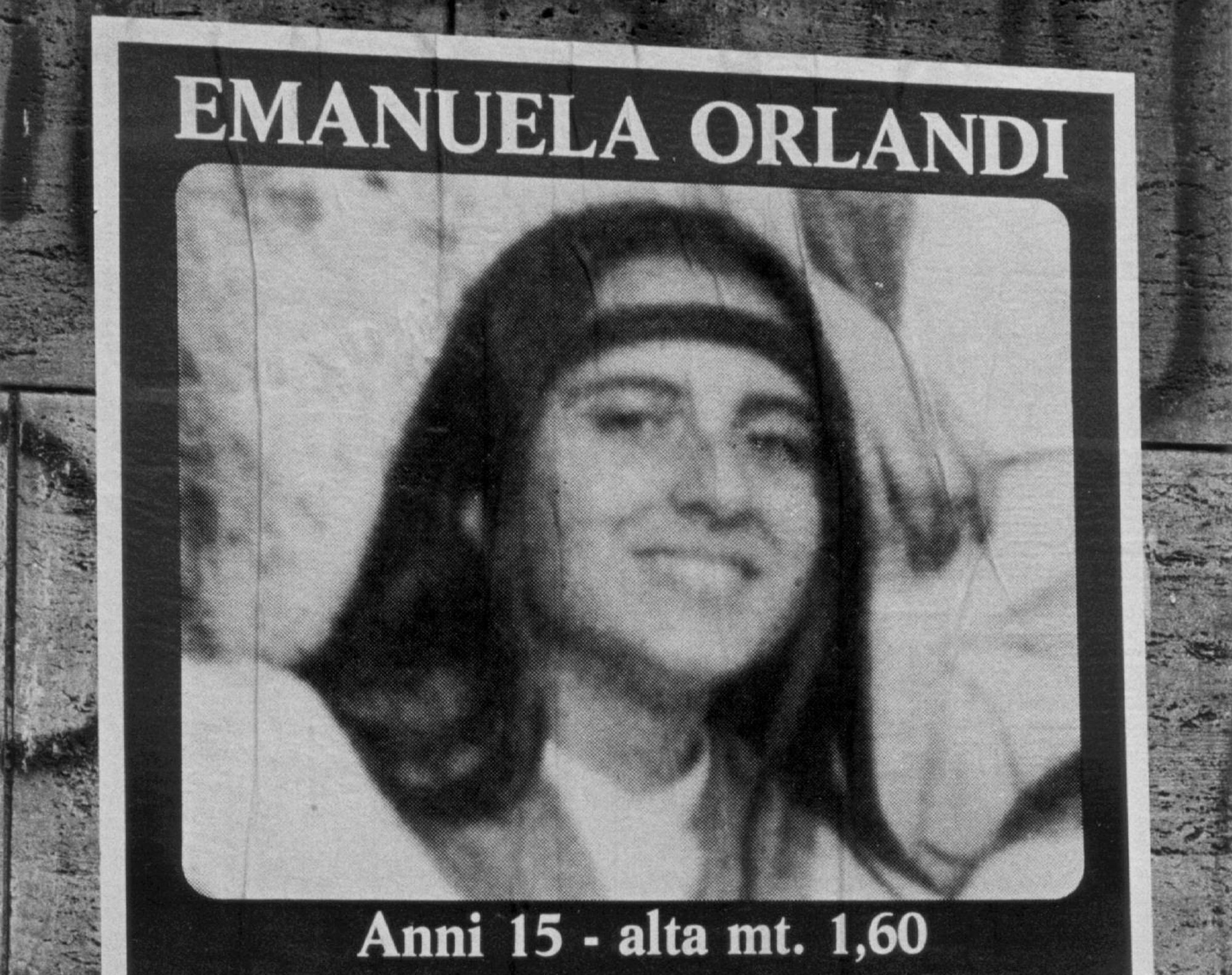 epa02237771 (FILE) An undated file handout photograph released on 05 July 2010 showing a poster appealing for information on the whereabouts of missing Vatican city citizen Emanuela Orlandi, who dissapeared on 22 June 1983 and whose body is not never been found.  EPA/STF