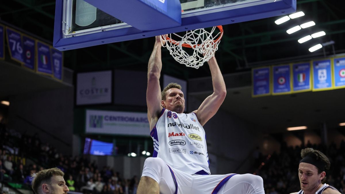 Serie A, Treviso-Sassari 89-92: la Nutribullet affonda al Palaverde, è incubo retrocessione