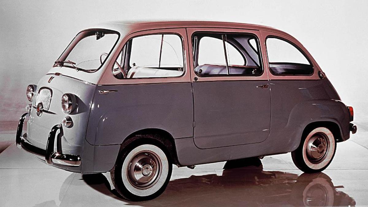 Fiat 600 Multipla: storia, 70 anni fa la prima monovolume