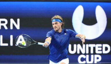 United Cup 2026, riecco Tsitsipas: il greco torna a vincere. Male l'Osaka
