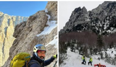 Montagna, scialpinista muore dopo essere stato travolto da una valanga sulle Piccole Dolomiti a Recoaro