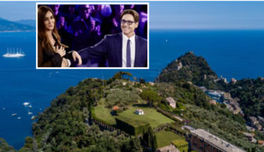 Pier Silvio Berlusconi a Portofino: il trasloco con la famiglia a Villa San Sebastiano