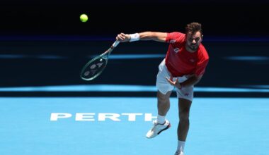 United Cup: Wawrinka batte Rinderknech e trascina la Svizzera. Domani sfida Cobolli