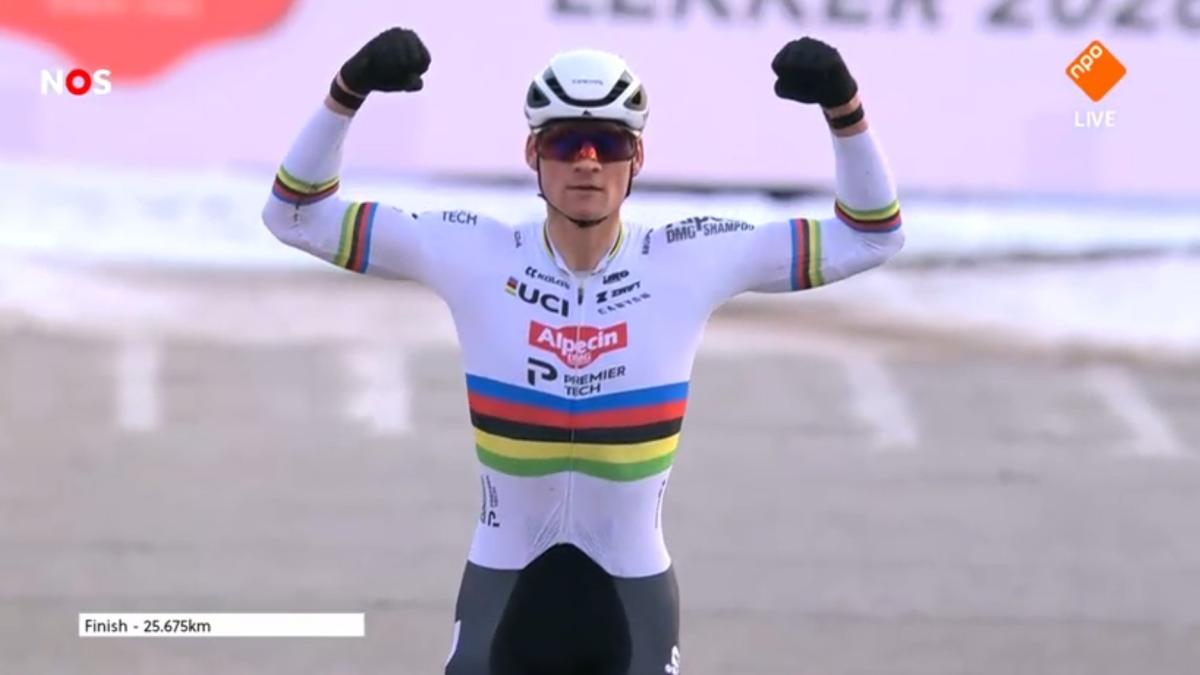 Van der Poel imbattibile: 9 su 9. Cresce l’Italia giovane con Grigolini e Giorgia Pellizot