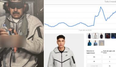 Ecommerce, boom della tuta Nike indossata da Maduro dopo la cattura: virale online grazie alla foto di Trump