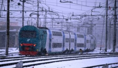 Ferrovie dello Stato, parte il «piano neve e gelo»: la continuità del servizio con il meteo in picchiata