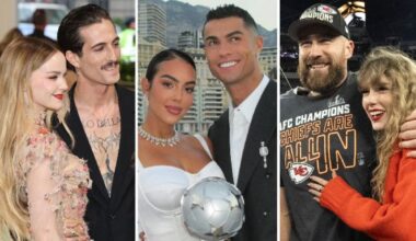2026, l'anno dei matrimoni vip: a nozze Damiano David e Dove Cameron, Ronaldo e Georgina, Taylor Swift e Travis Kelce, ma anche Aurora Ramazzotti e Goffredo Cerza
