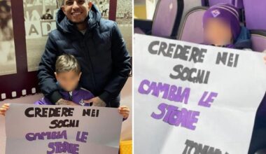 La favola di Tommaso, piccolo tifoso della Fiorentina: il club lo invita allo stadio dopo lo sfottò dei compagni di scuola