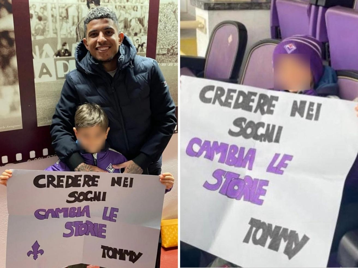 La favola di Tommaso, piccolo tifoso della Fiorentina: il club lo invita allo stadio dopo lo sfottò dei compagni di scuola