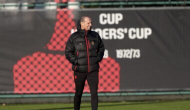Milan, Allegri: "Quota Champions alzata a 74 punti, per lo scudetto ne servono 86-88"