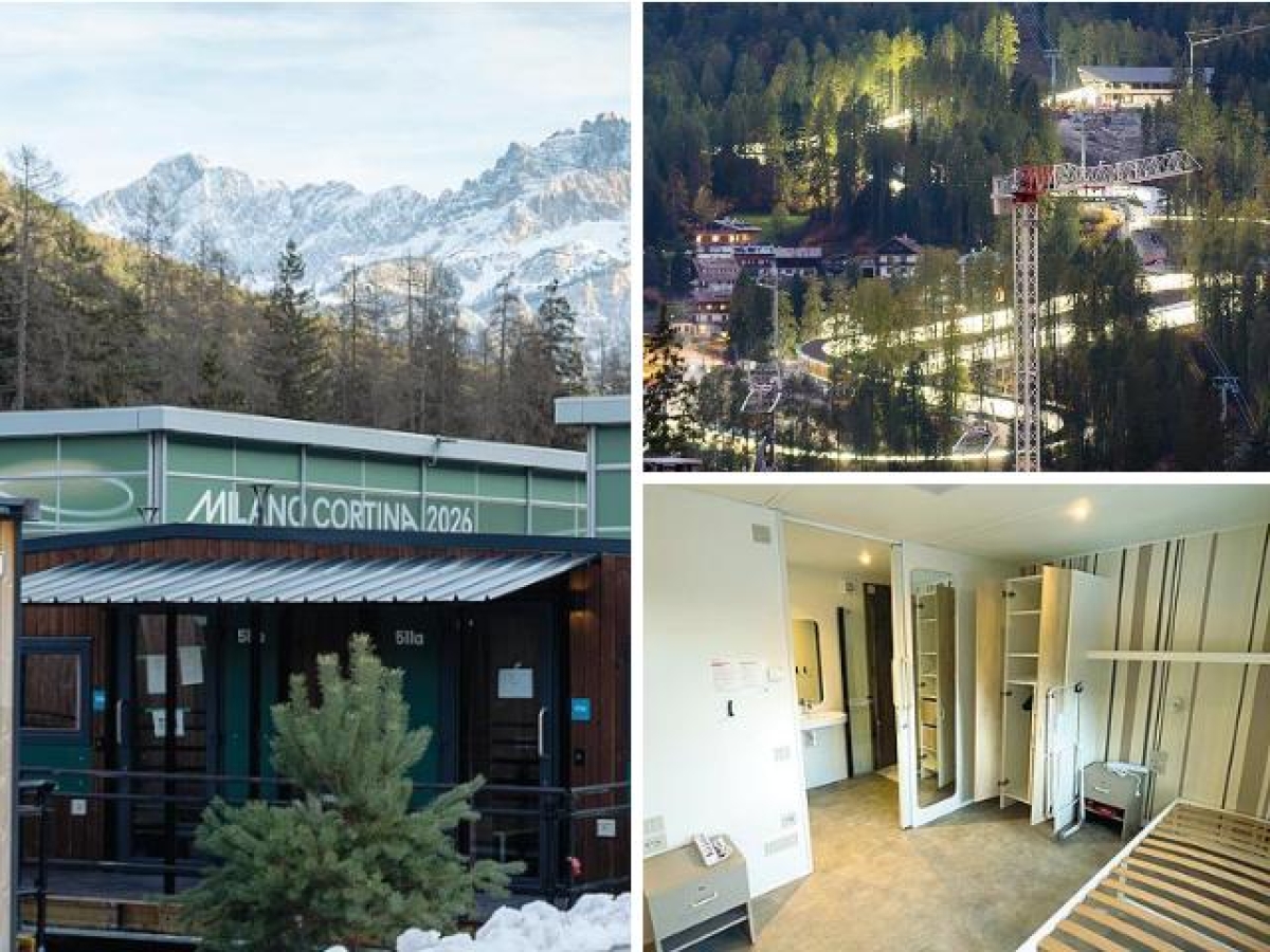 Giochi invernali 2026, nel Villaggio olimpico di Cortina la corsa per finire in tempo i lavori
