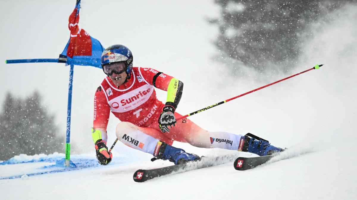 Sci gigante Adelboden risultati prima manche: comanda Odermatt, sesto Vinatzer