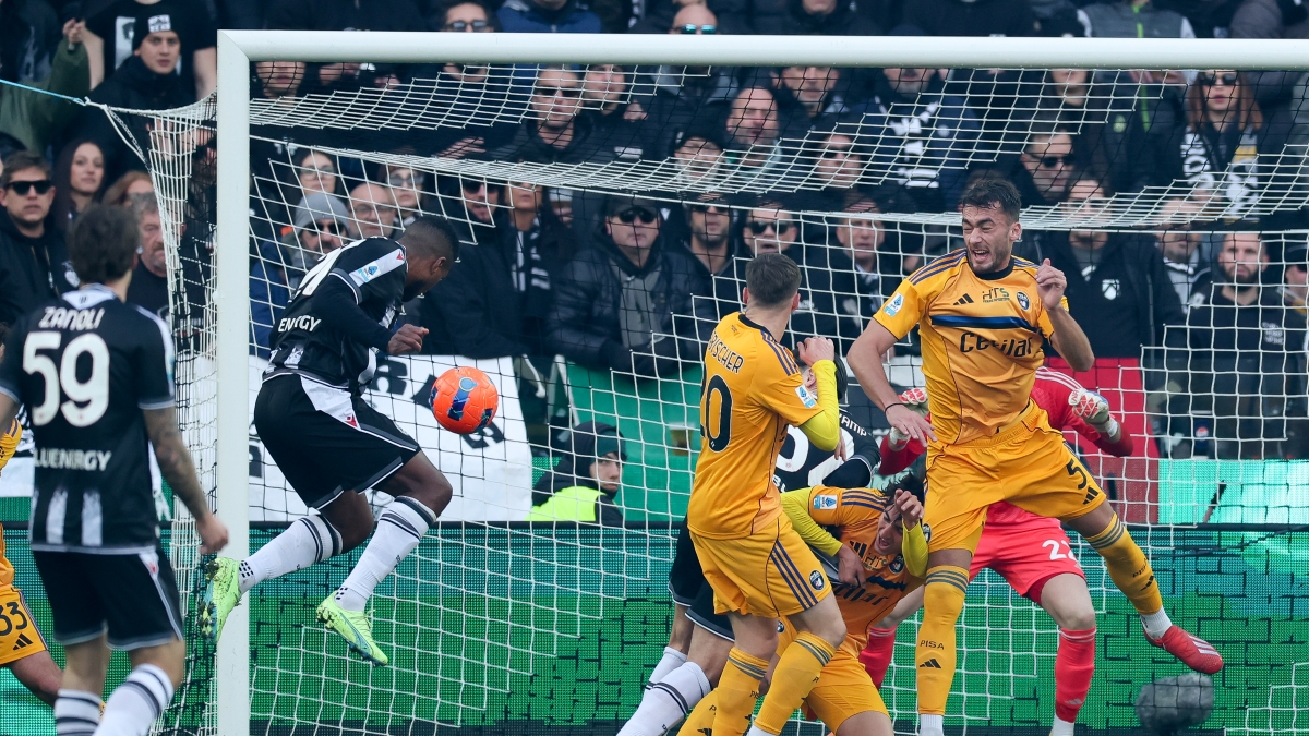 Pisa-Udinese finisce 2-2, un punto che serve a poco. Davis si divora il gol-vittoria nel finale